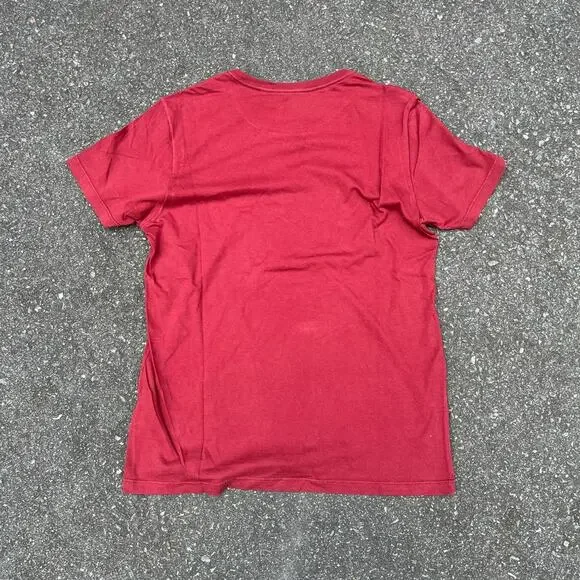 vintage 2000s boxy red guess graphic tee - Picture 3 of 5